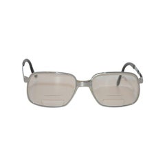 Rodenstock Polished Silver Hardware Frame Eyeglasses