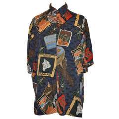 Vintage Reyn Spooner Hawaiian Theme Men's Shirt