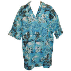 Retro KY's Classic Hawaii Theme Men's Shirt