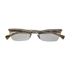 Alain Mikli Silver Hardware & Tortoise Shell Eyeglasses