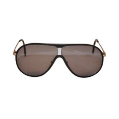 Retro Cacherel by Essilor Men's Sunglasses with gold accent