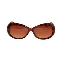 Halston Tortoise Shell Sunglasses 1