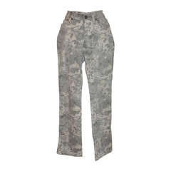 Roberto Cavalli Multi-Floral Stetch Jeans 10