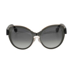 Balenciaga „Limited Edition“ Sonnenbrille mit goldenen Rahmenkanten und Akzenten