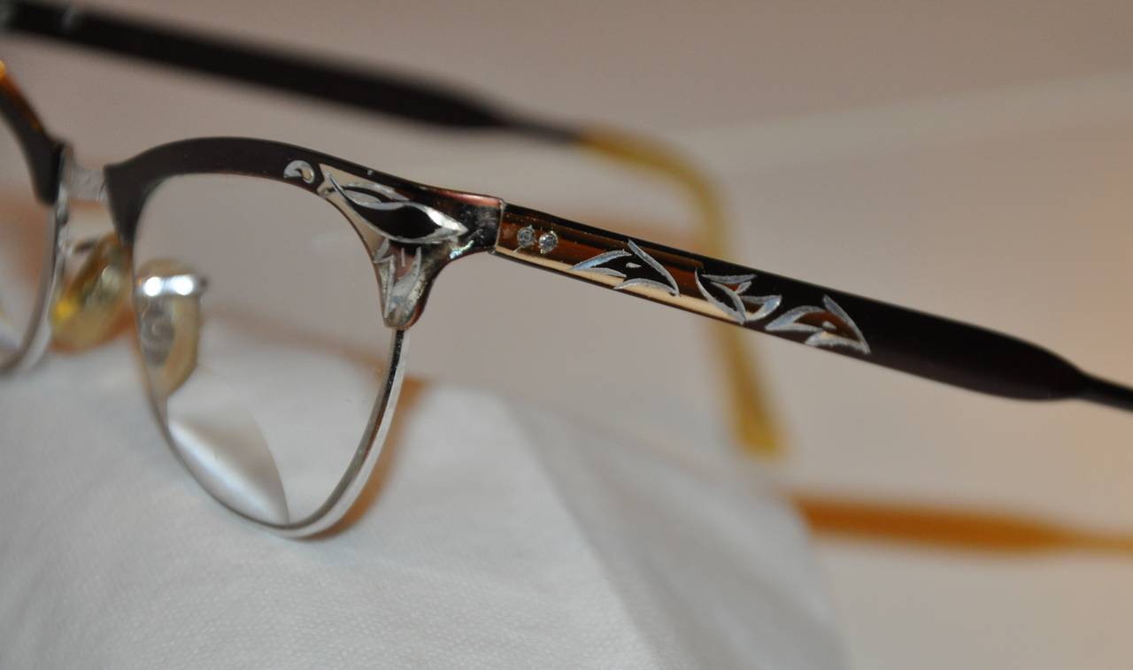 bronze eyeglass frames