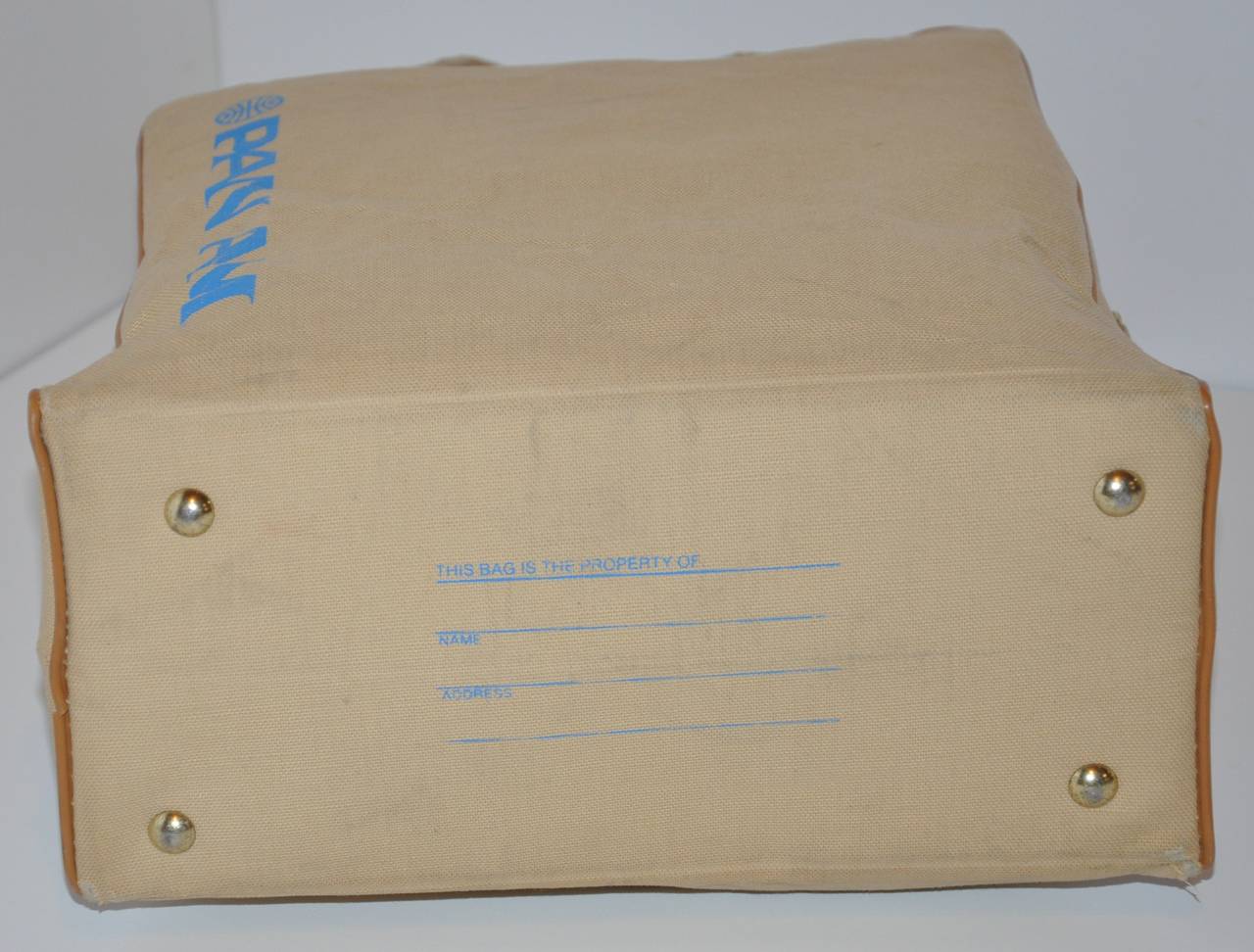 vintage pan am bag