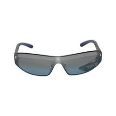 Jean Paul Gaultier Blue Lucite with Blue Shade Sunglasses
