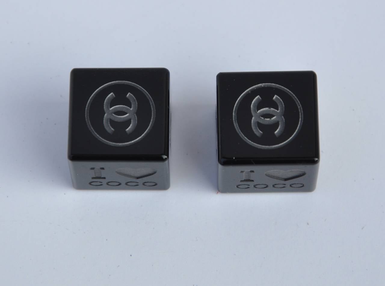 Chanel "Pair of Dices"