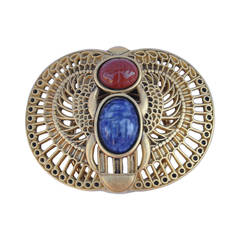 Retro Rare Mary McFadden Egyptian Brooch/Clip