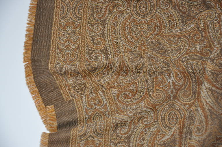 Linda Allard for Ellen Tract Huge Wool Challis Scarf