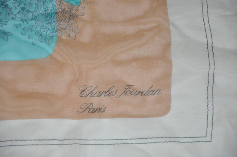 Charles Jordan "Trees" Silk Chiffon Scarf