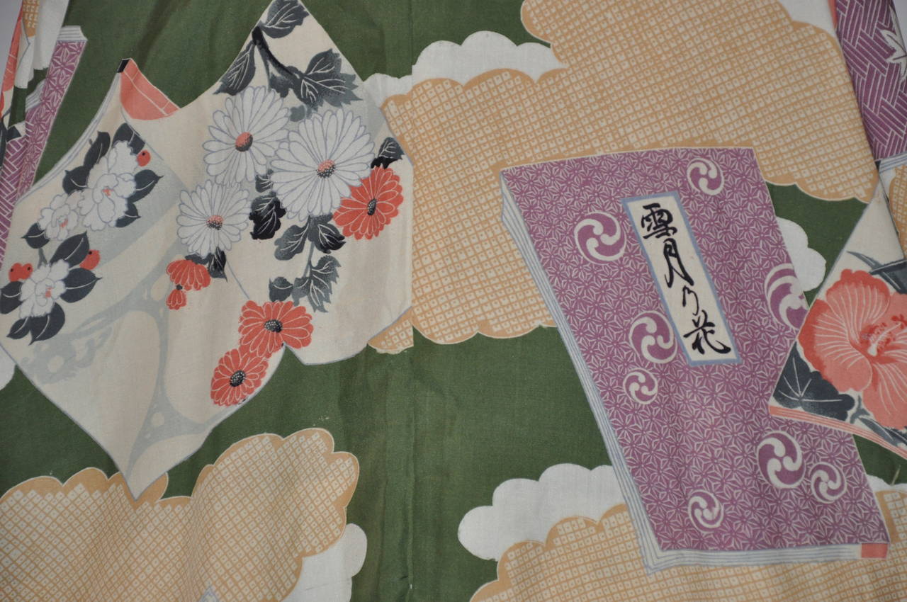 lined kimono