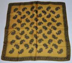 Men's Silk "Paisey" Print Hankerchief
