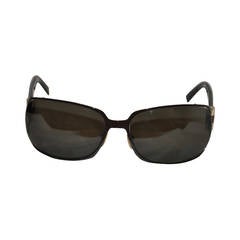 Yves Saint Laurent Black Hardware with Tortoise Shell Arms Sunglasses 3