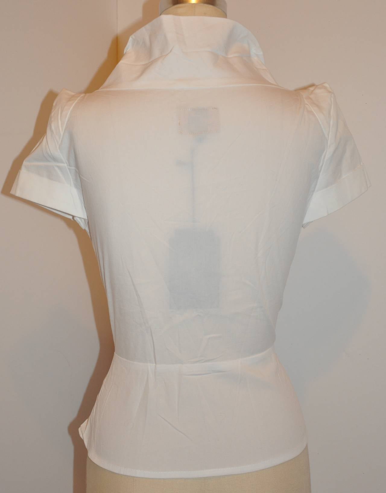 white vivienne westwood top