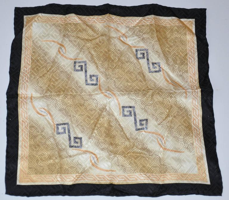 MultiColor Men's Silk Handkerchief For Sale at 1stDibs