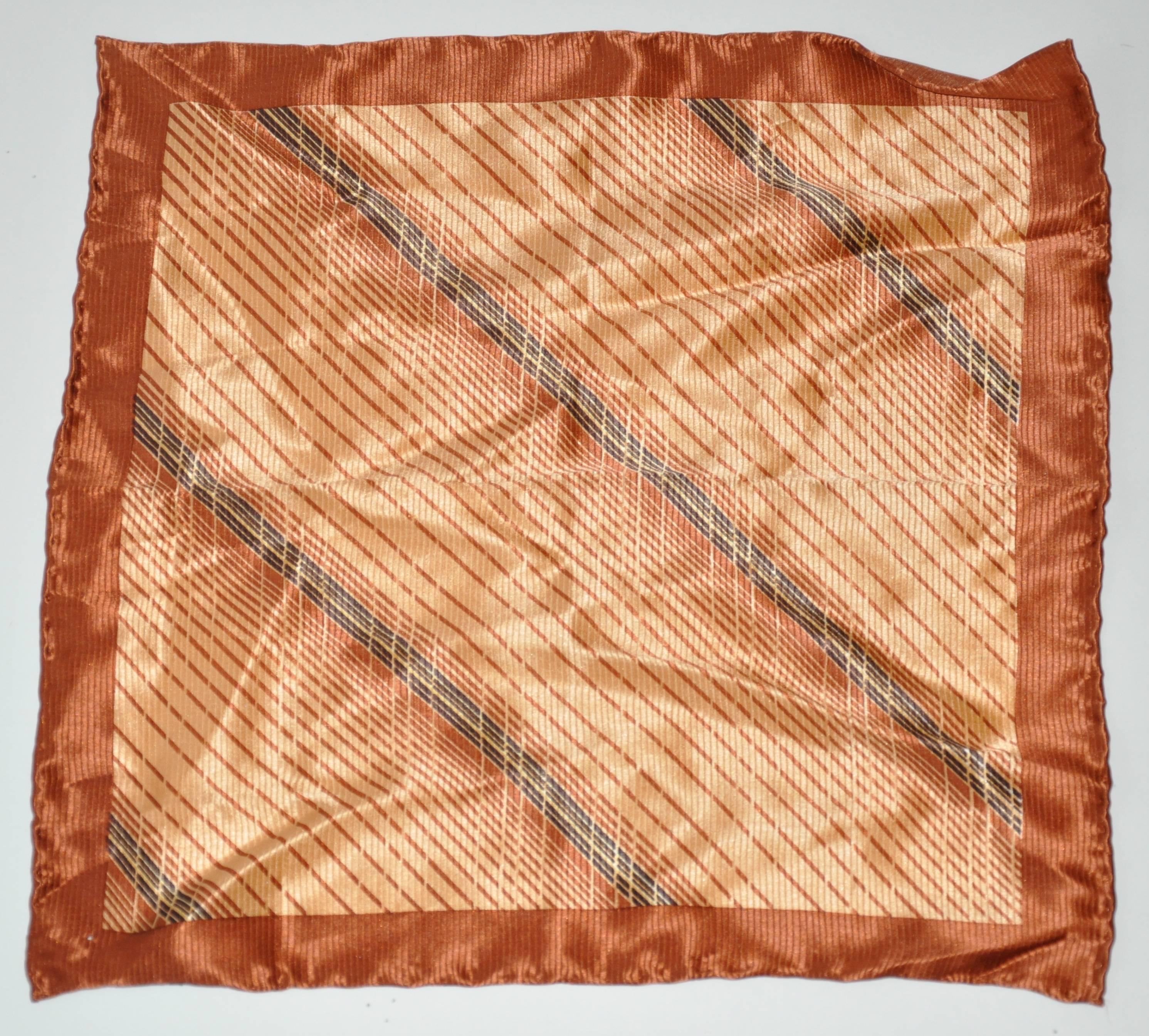 Pañuelo de seda multicolor en venta