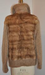 Feig Creations Haute Fourrure Fully Lined Mohair with Female Mink Jacket
