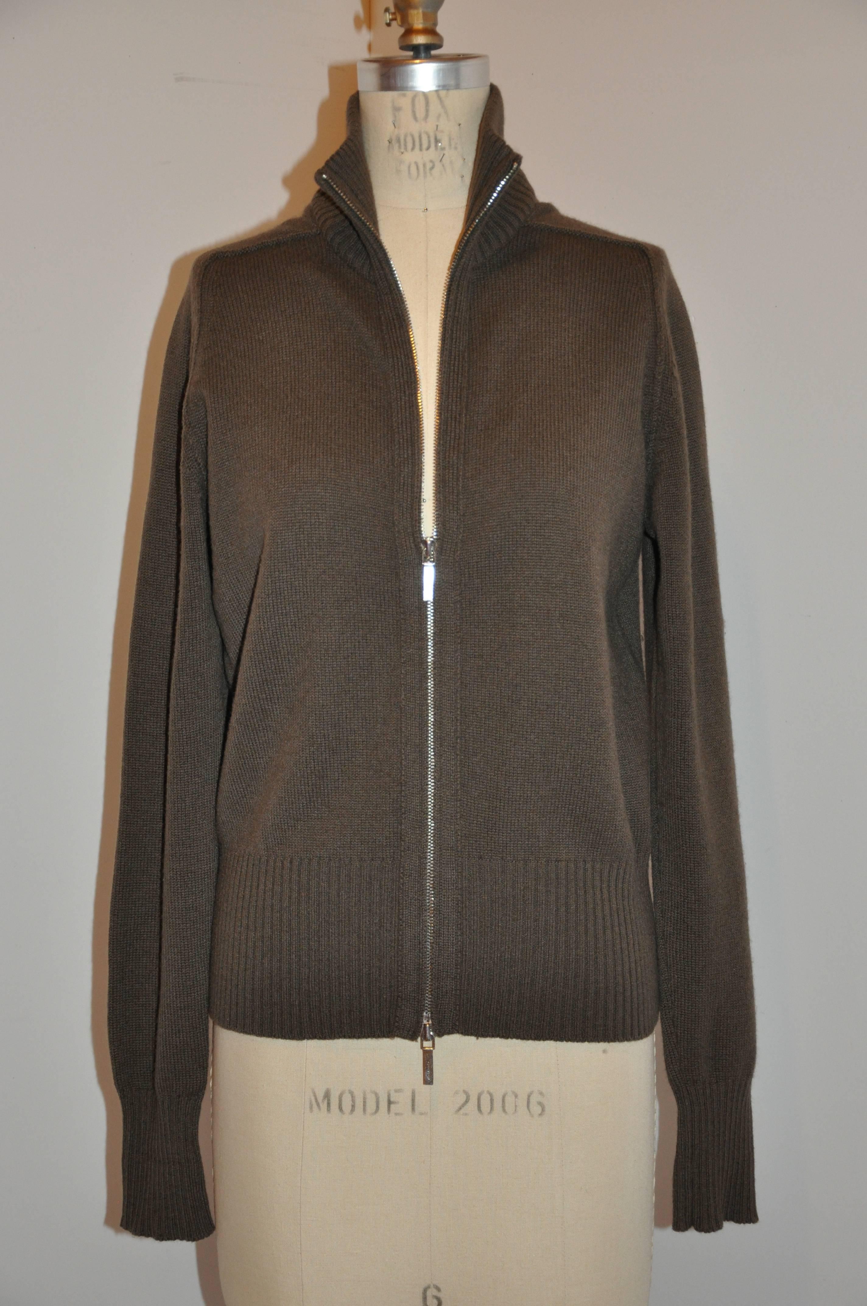 Fashion Sweaters Cashmere Jumpers Jil Sander Cashmere Jumper brown casual look 