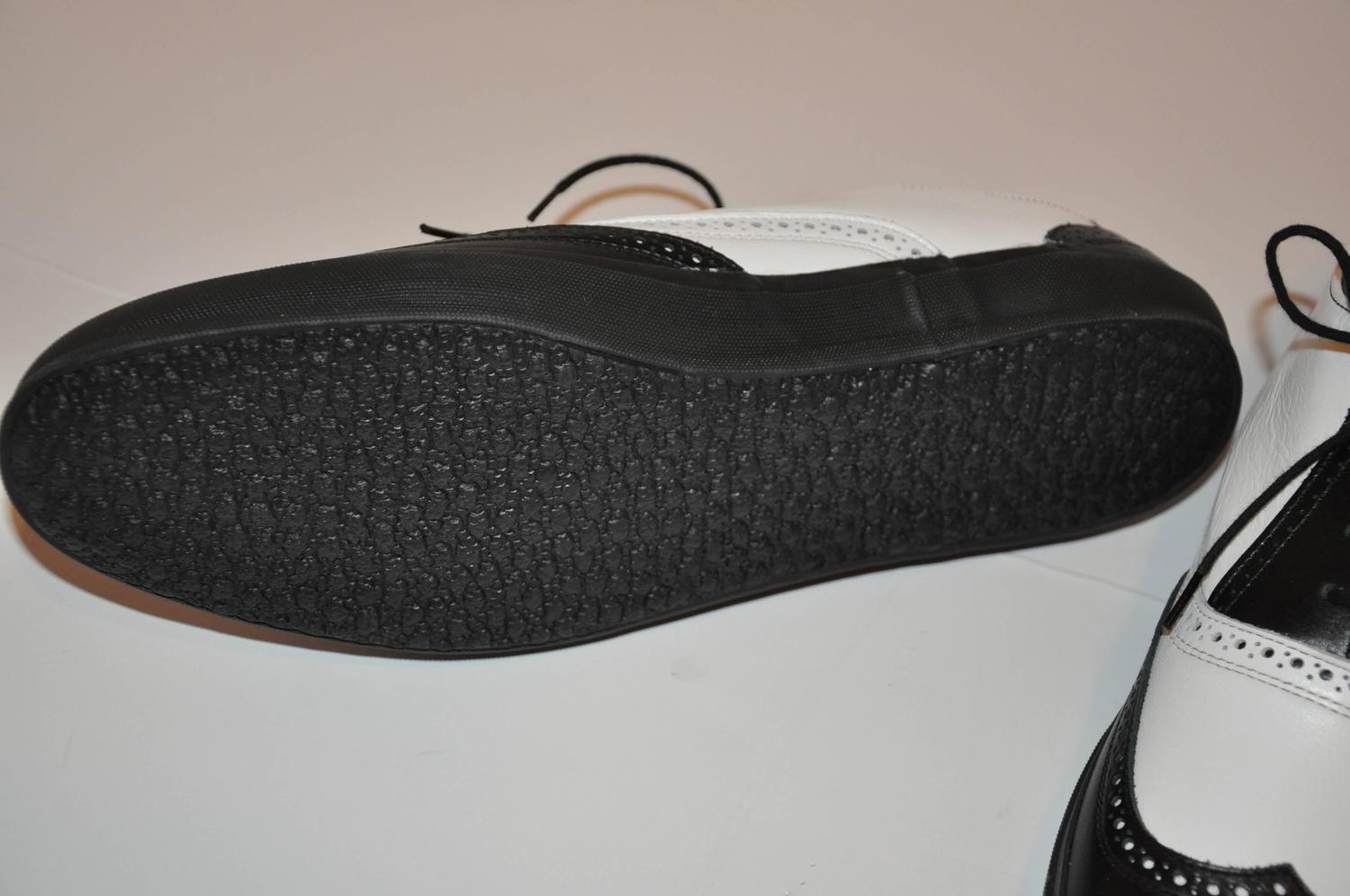 comme des garcons white shoes