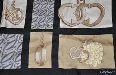 Cartier Signature "Jewels & Jaguar" Silk Scarf