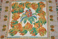 Cartier "Must be Cartier" "Flamingos & Palm Trees" Silk Crepe di Chine Scarf