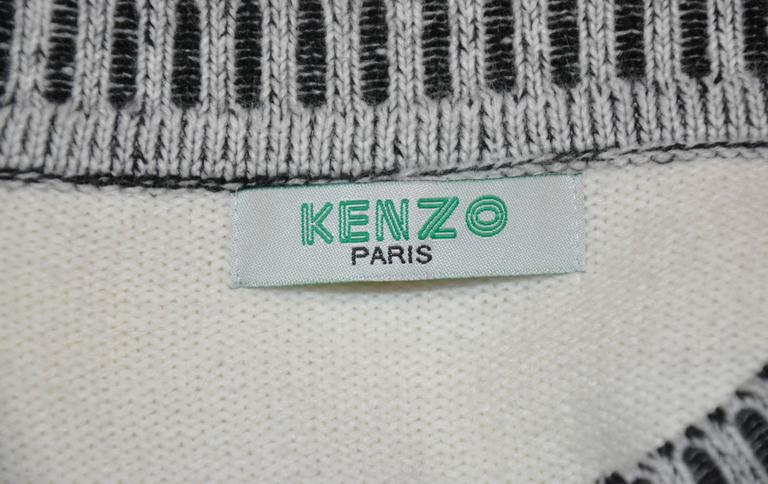 Kenzo Detailed Whimisical Embroidered 