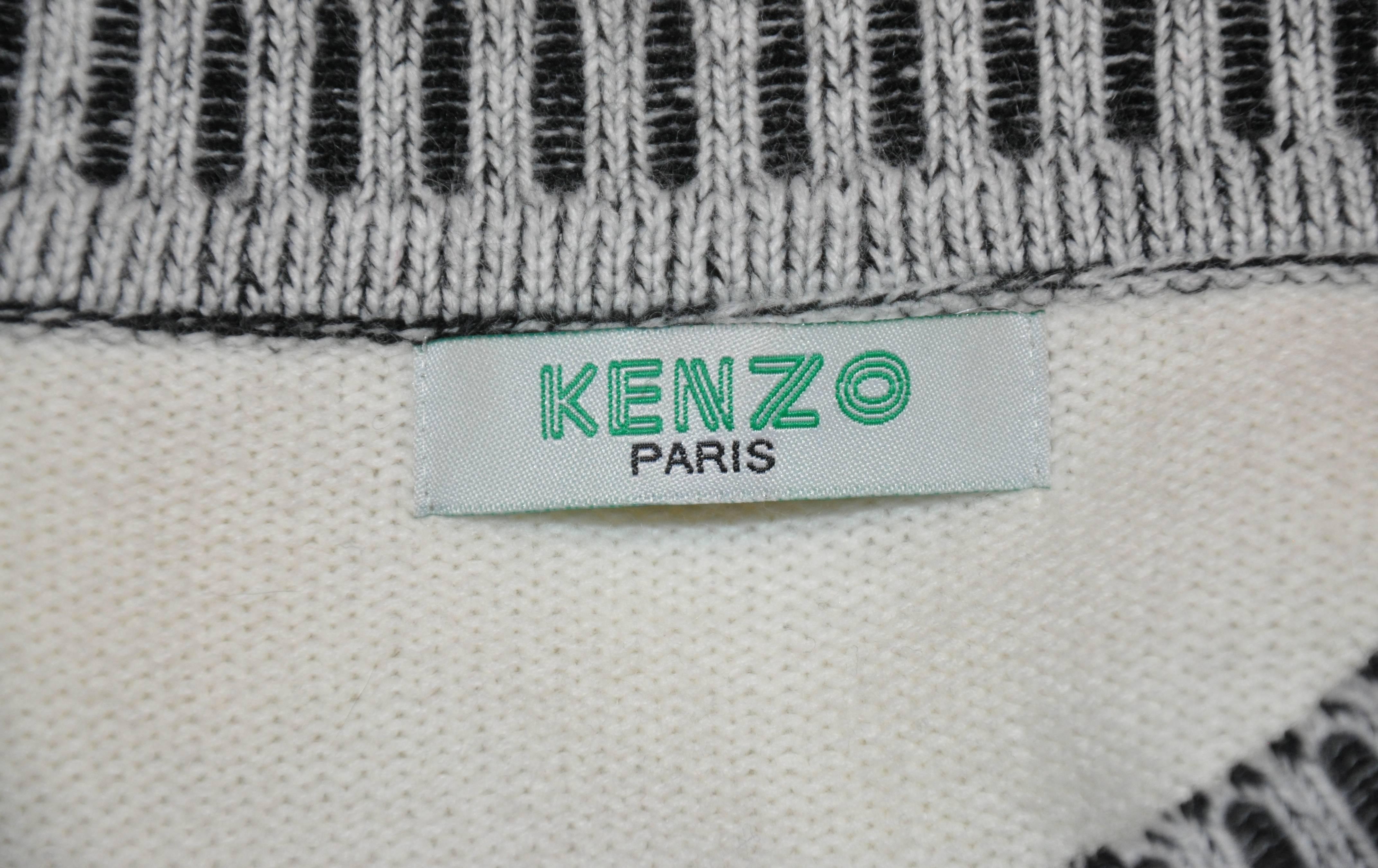kenzo eye sweater