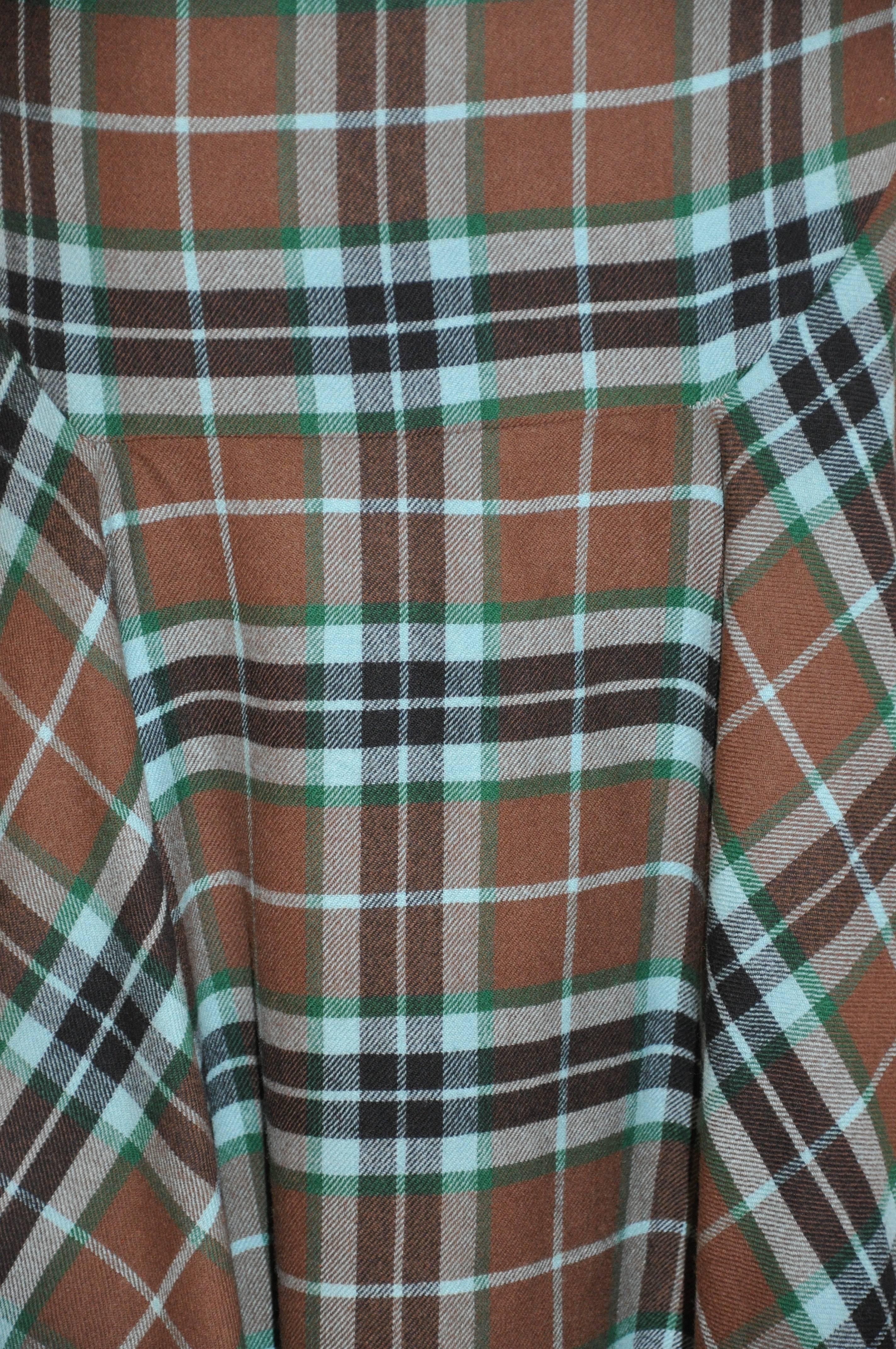 multi color plaid