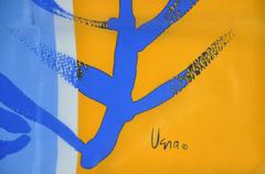 Vera Bold Multi-Color Abstract Silk Scarf