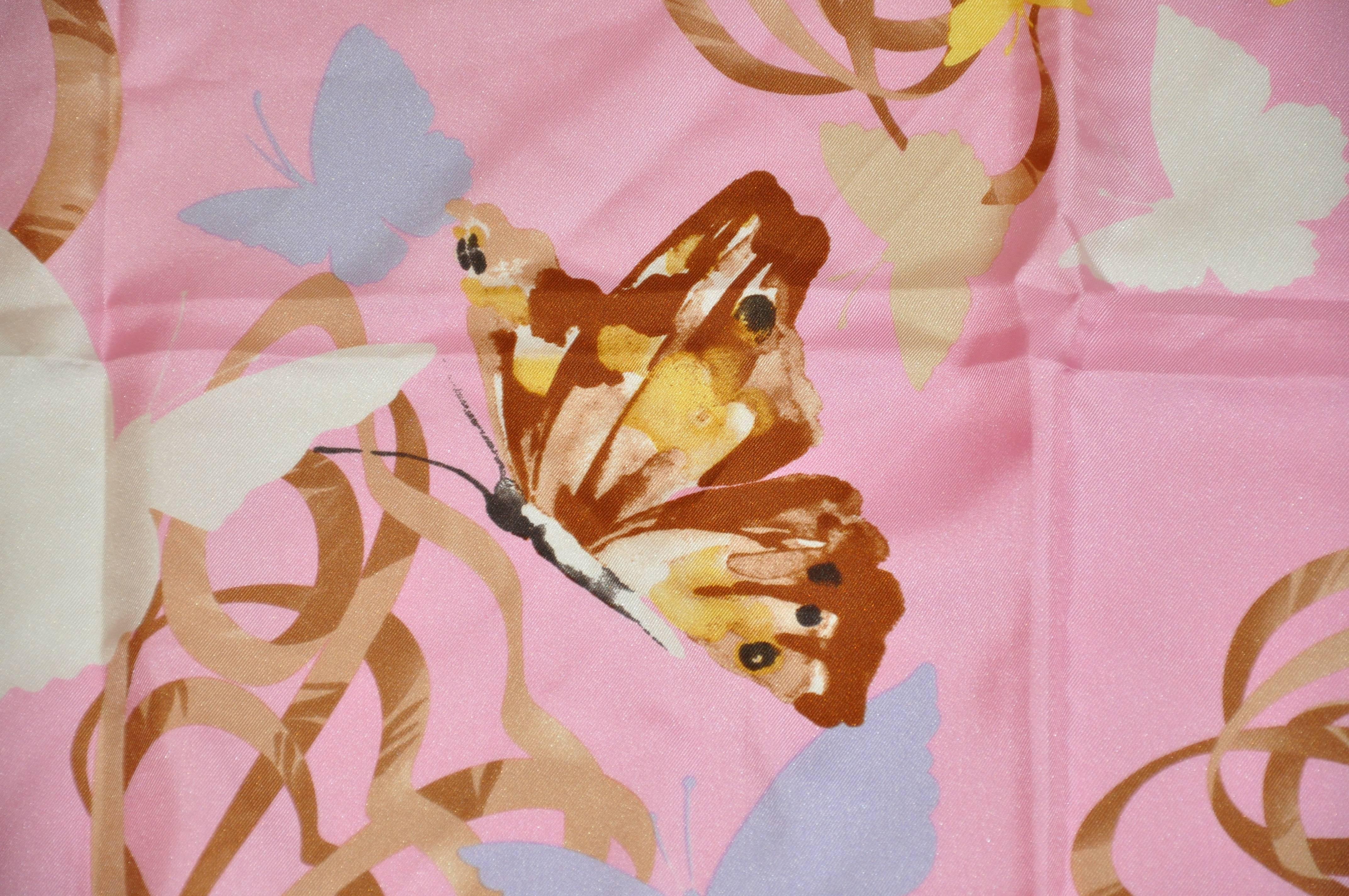 valentino butterfly scarf
