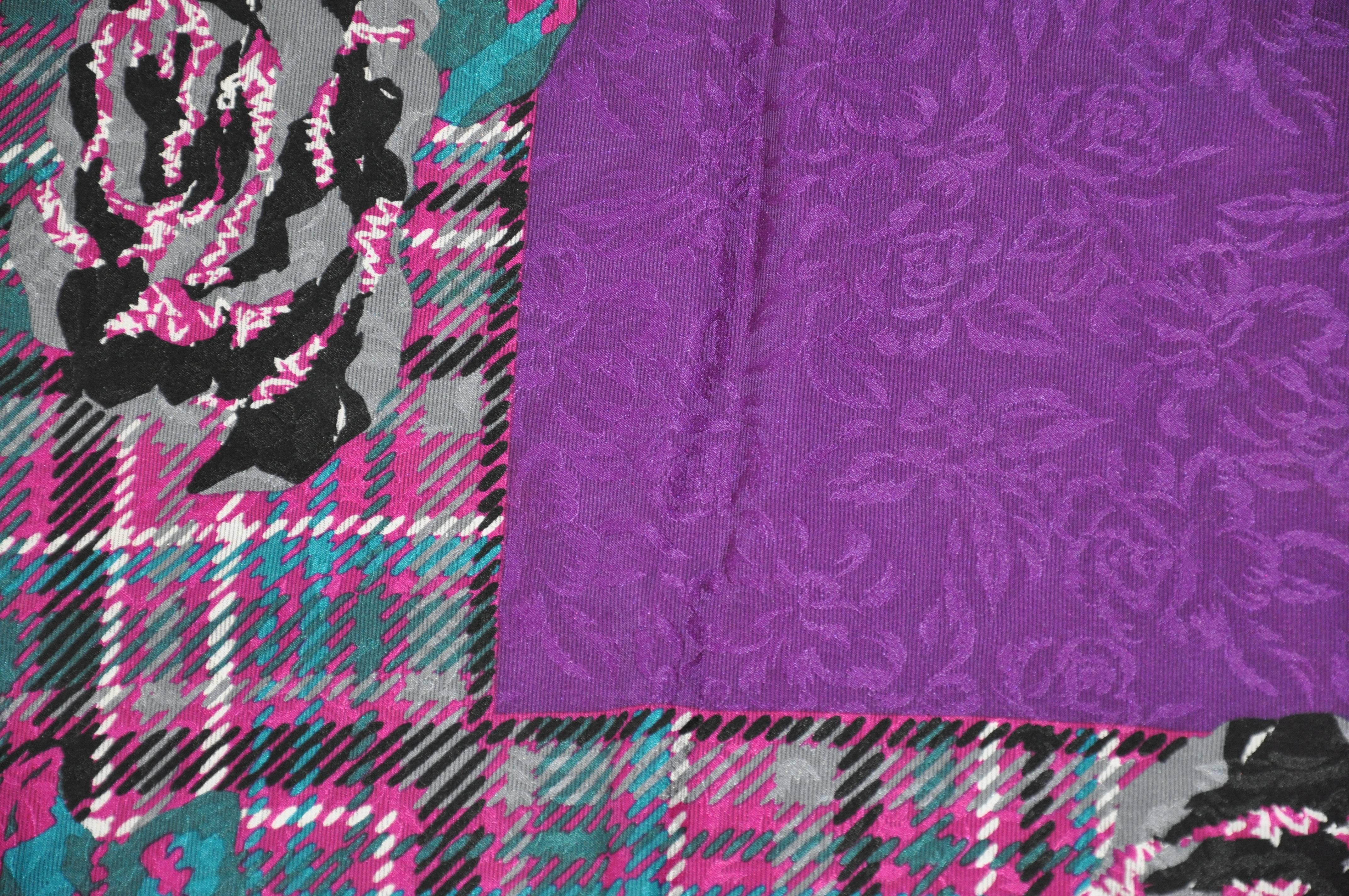 Purple Emanuel Ungaro Bold Multi-Color 