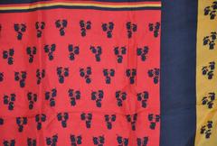 Pañuelo de Seda Floral Multicolor Burmel