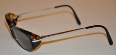 Cartier Tortoise Shell Accented with Silver Hardware Sunglasses