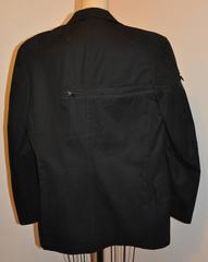 Yohji Yamamoto Pour Homme Black Deconstructed "Multi Zippers" Jacket