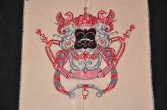 Mari France "Wheels & Shields" Scarf