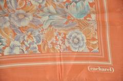Cacharel Pañuelo Floral Mandarina