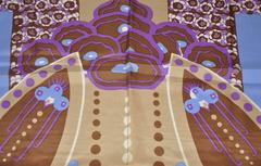 Belloth Abstract Floral Silk Scarf