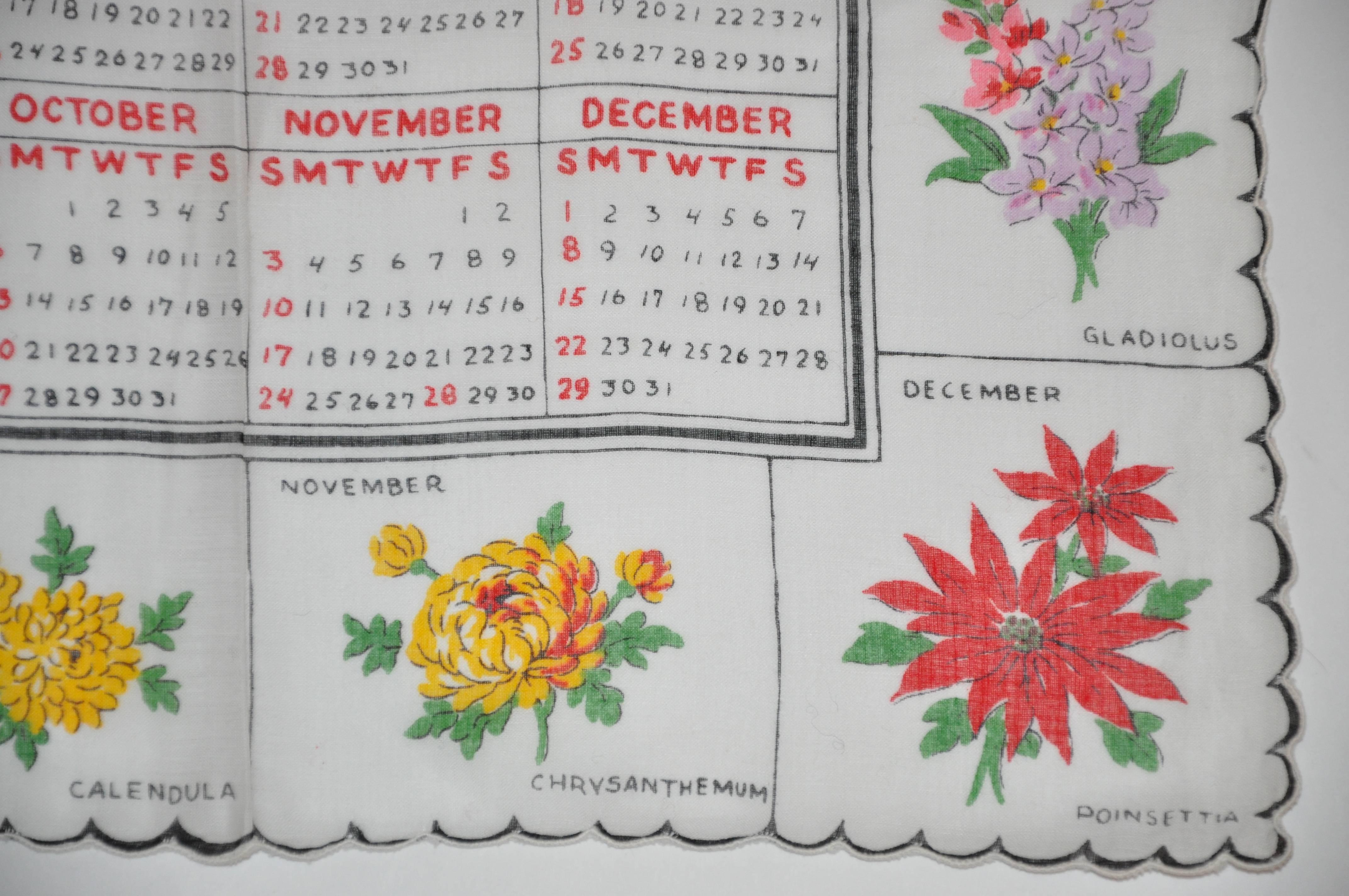 1957 calendar