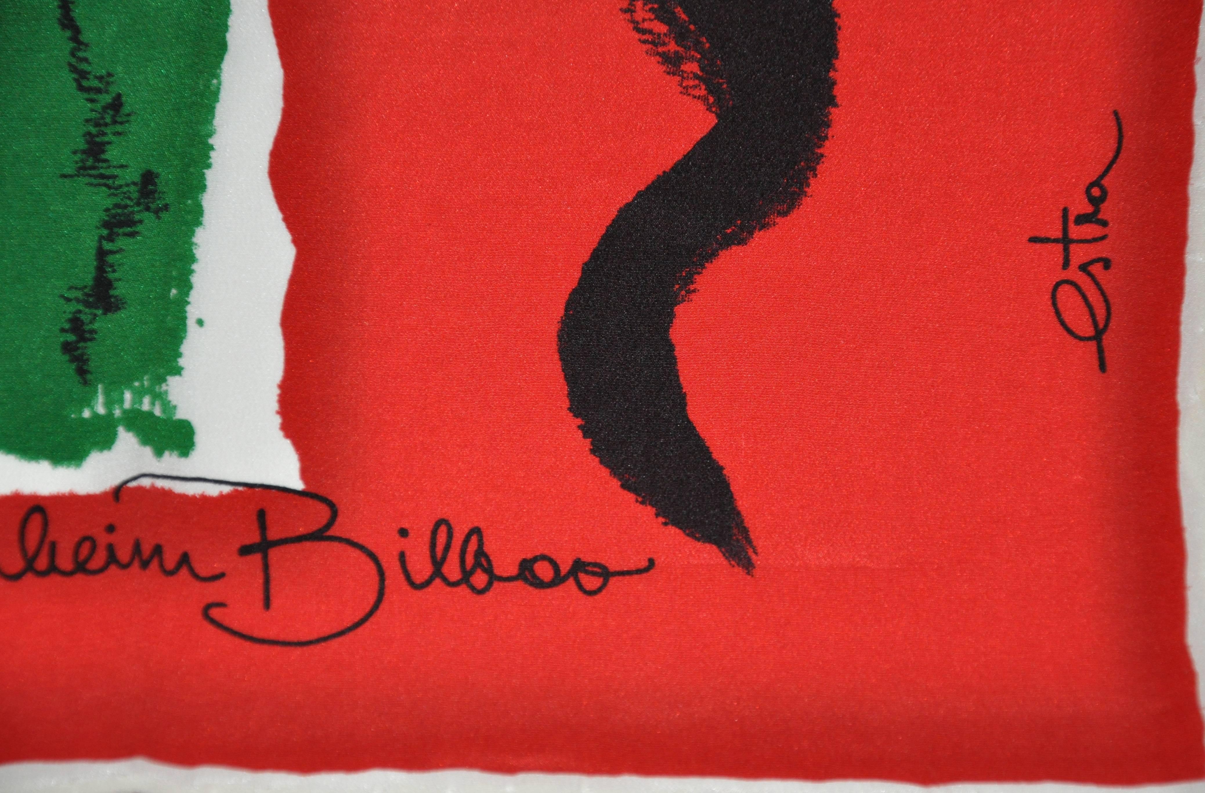 Rosso Rara Estra Bold dai dettagli vivaci  