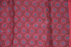 Liberty of London "Shades of Burgundy" Palsey Silk Scarf