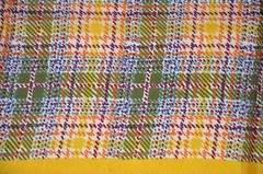 Bright Multi-Color Plaid Rectangle Scarf