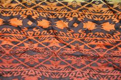 Nicole Miller Multi "Autumn Shades" Silk Scarf