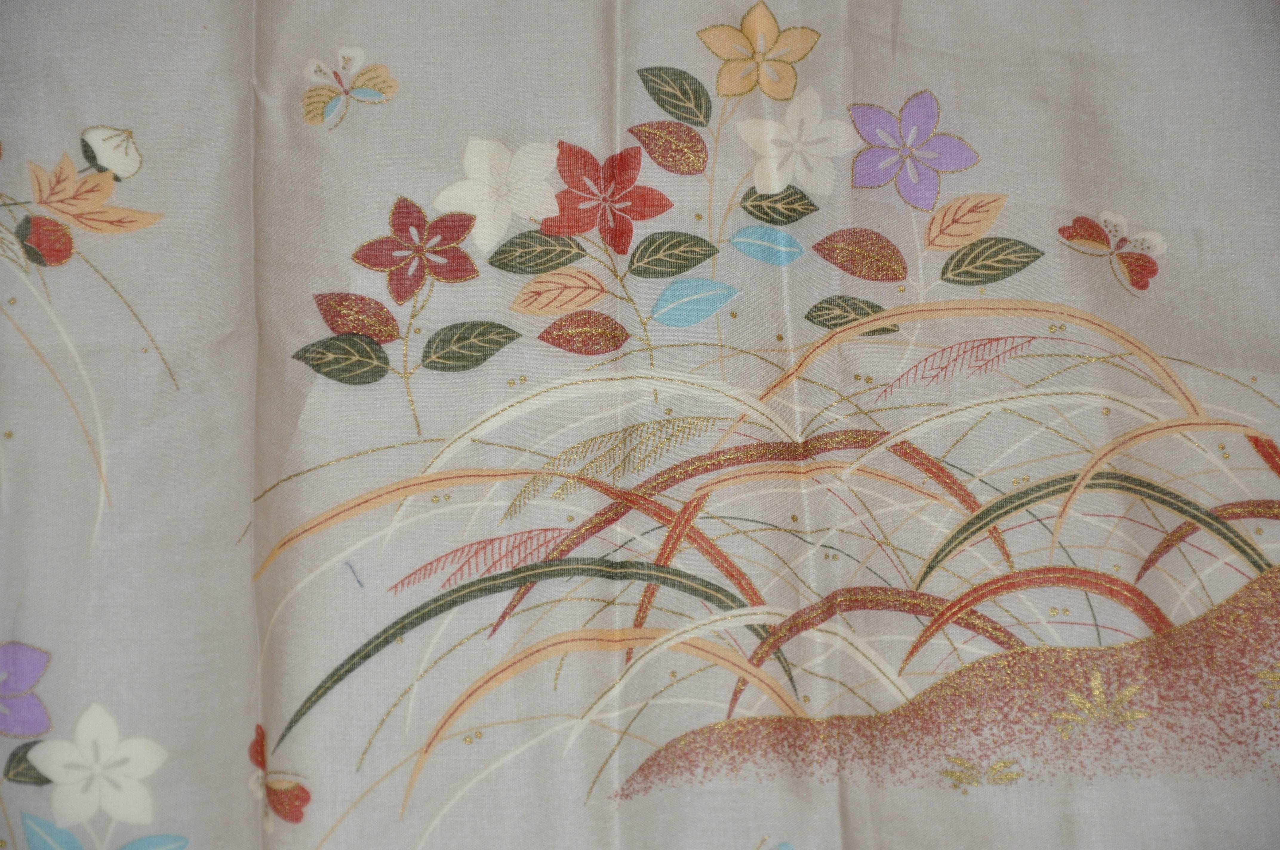 japanese silk handkerchief