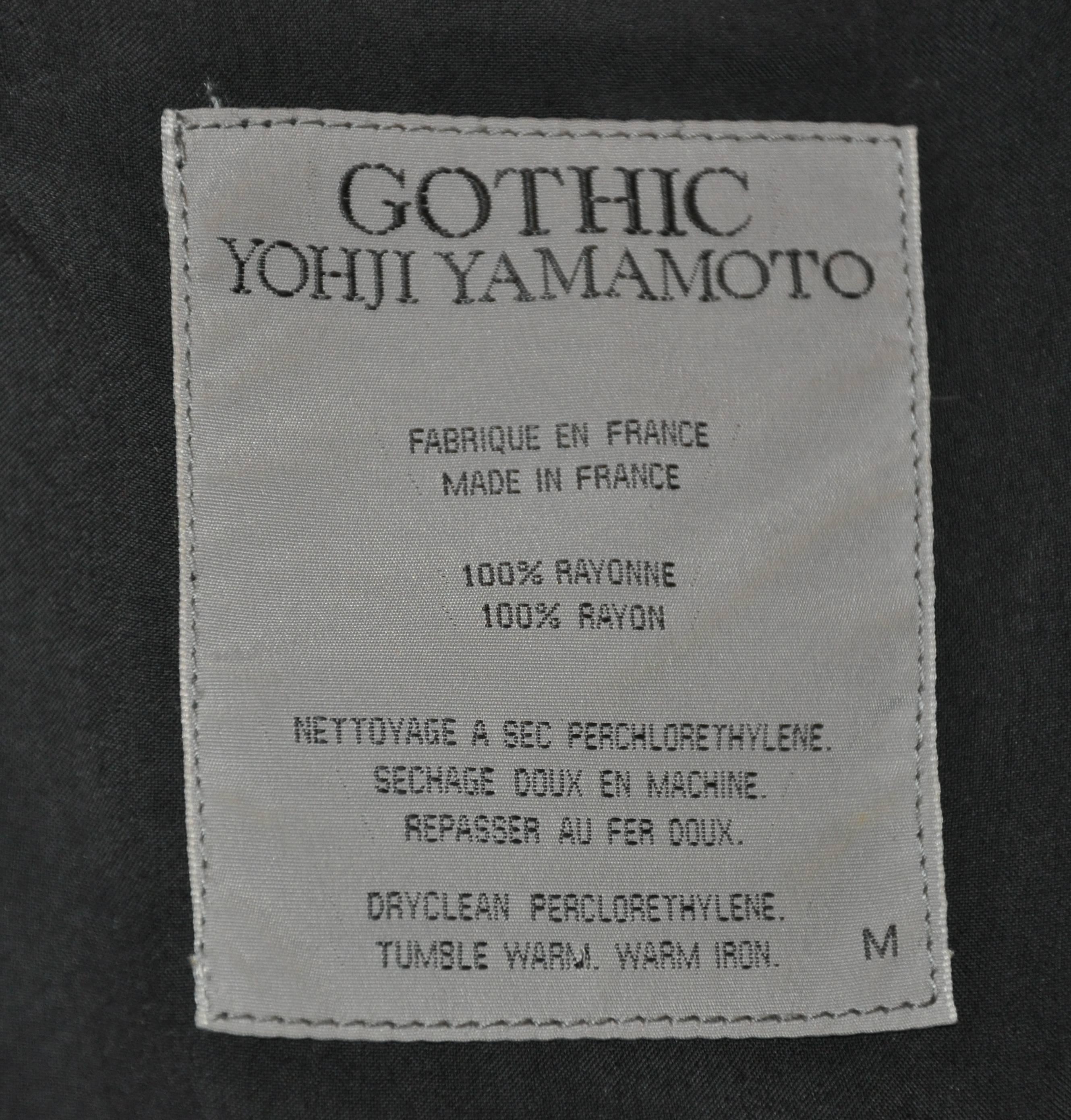 Noir Yoji Yamamoto 