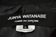 Junya Watanabe 'Comme des Garcons' Black Multi-Textured Evening Jacket