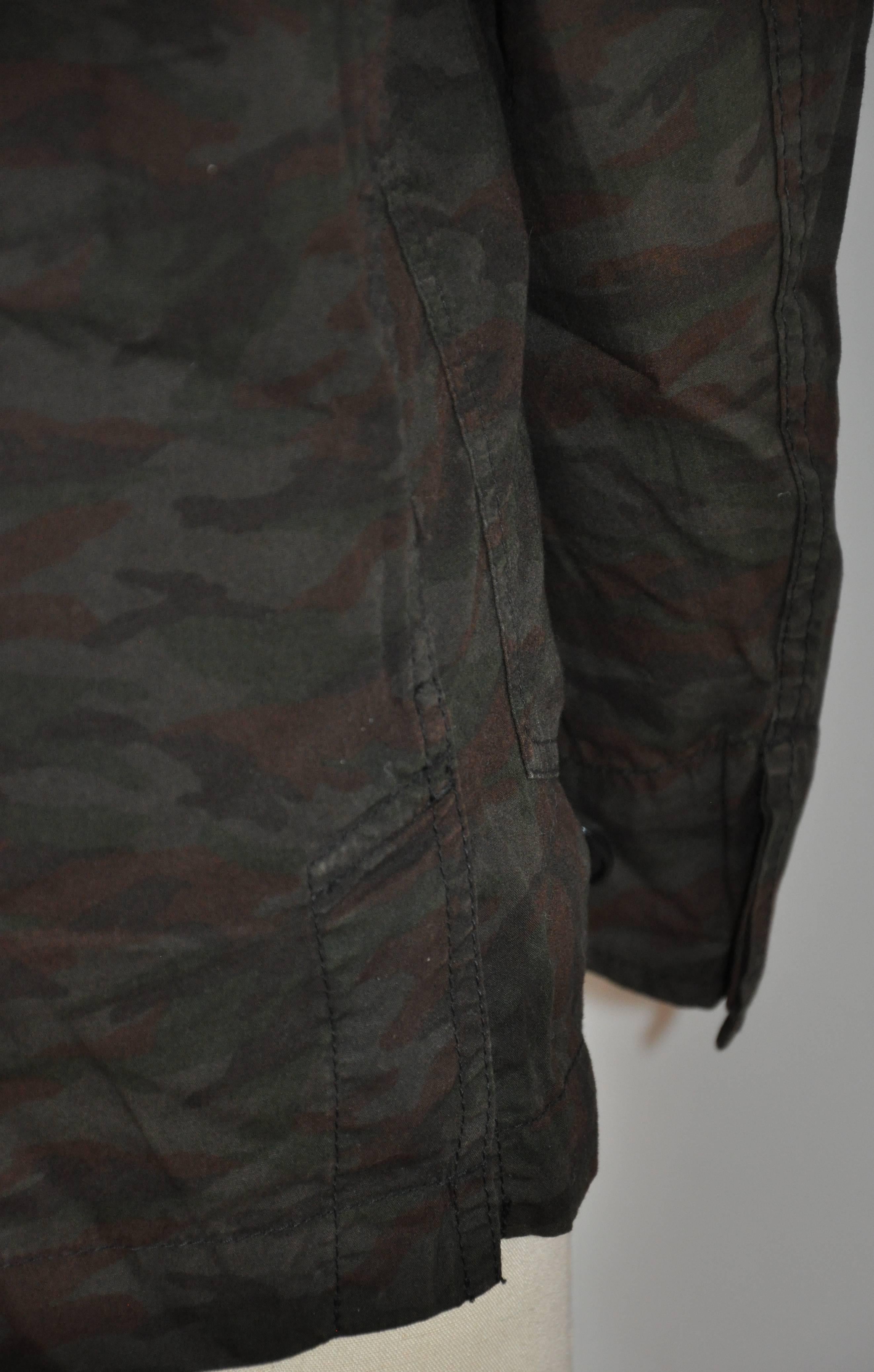 Comme des Garcons Camouflage Multi-Patch Pocket Button Jacket   For Sale 1