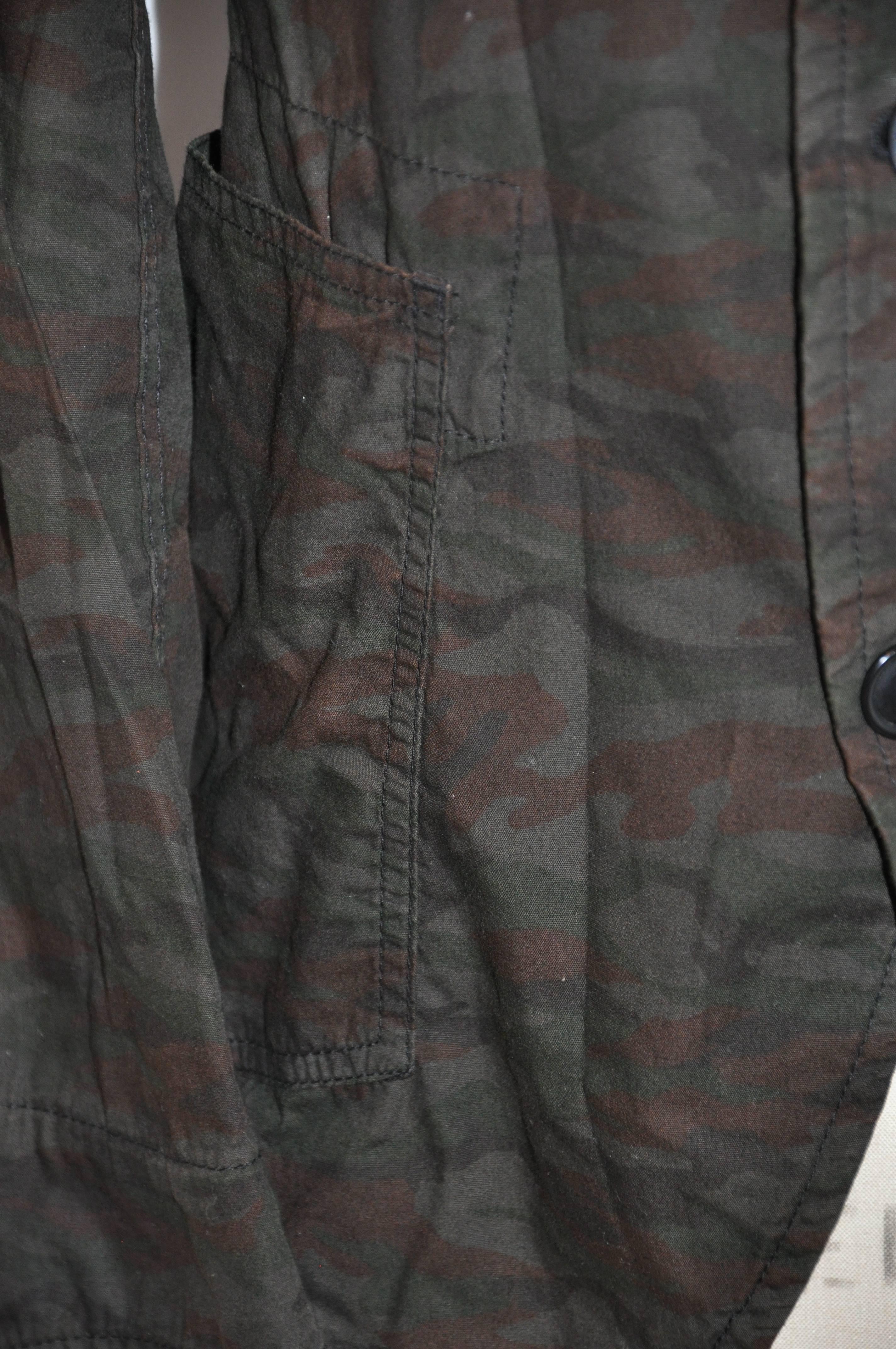 Comme des Garcons Camouflage Multi-Patch Pocket Button Jacket   For Sale 2