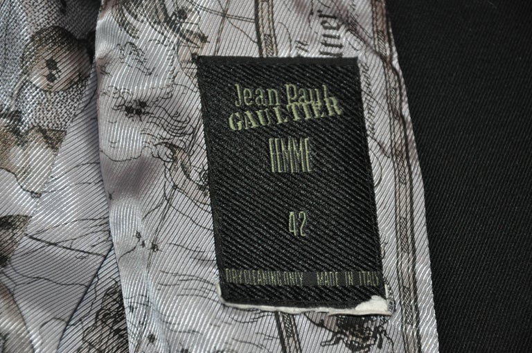 Women's or Men's Jean Paul Gaultier Black 