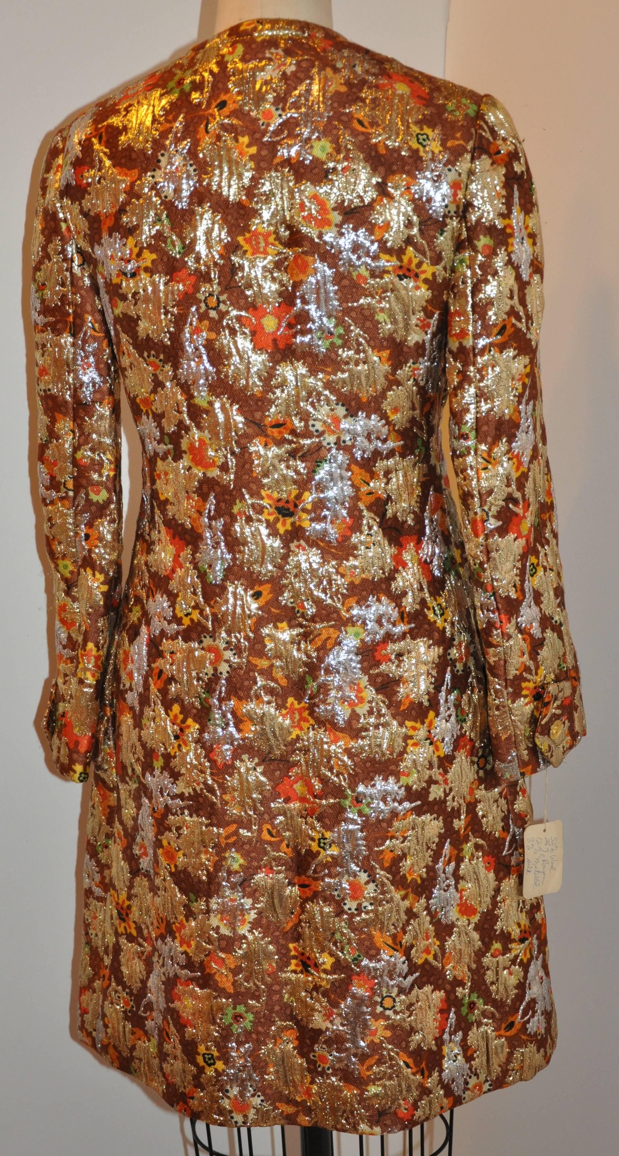 brocade coat dress